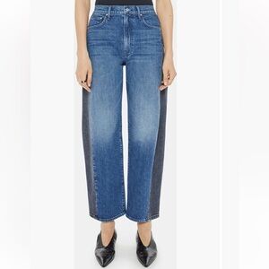 MOTHER DENIM-The Half Pipe Flood
High Waist Ankle Wide
Leg Jeans NWOT